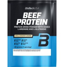 Яловичий протеїн, BEEF Protein, BioTech, 30 грам (Ваніль-кориця) Пробник