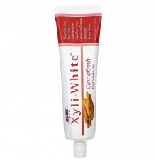 Зубна паста-гель з ксилітолом, Xyliwhite Cinnafresh Toothpaste, Now Foods, 181 грам (Кориця)