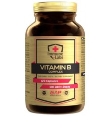 Комплекс витаминов группы Б, Vitamin B Complex, Immune Labs, 120 капсул