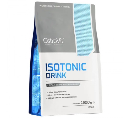 Изотоник, Isotonic Drink, OstroVit, 1500 грамм (Груша)