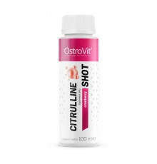 Цитруллин Шот, Citrulline Shot, OstroVit, Cranberry, 100 мл (Клюква)