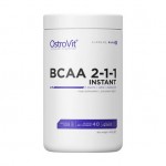 Аминокислоты, BCAA 2:1:1, OstroVit, 400 грамм (Без вкуса)