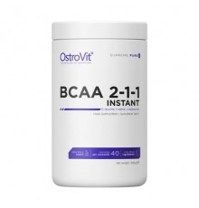 Амінокислоти, BCAA 2:1:1, OstroVit, 400 грам (Без смаку)
