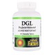 Корень солодки, DGL, Licorice Root, Natural Factors, 400 мг, 90 жевательных таблеток