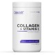Колаген + Вітамін С,Collagen + Vitamin C, OstroVit, 400 грам (Без смаку)