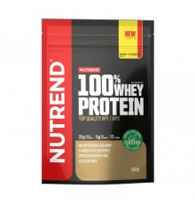 Сывороточный протеин, 100% Whey Protein, Nutrend, 400 грамм (Банан-клубника)