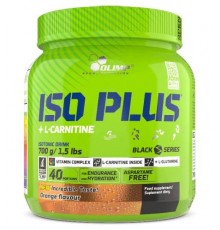 Изотоник+карнитин, Iso Plus+L-Carnitine, OLIMP, 700 грамм (Апельсин)