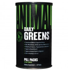 Формула зелених суперфудів, Animal Greens, Universal Nutrition, 30 пакетів