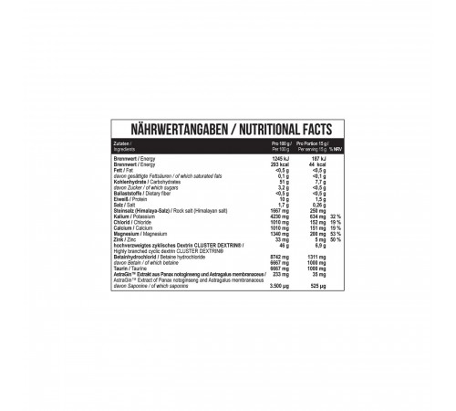 Електроліти,Aqua power electrolyte boost, MST, 360 гр. (Апельсин)