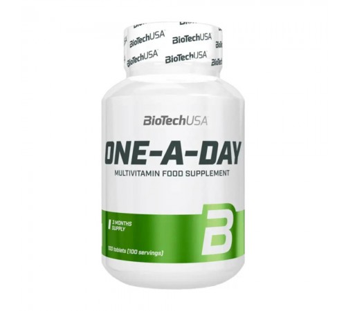 Витаминный комплекс 1 в день, One-a-Day Tablets, Biotech USA, 100 таблеток