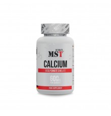 Кальций хелат, Calcium Bisglycinate Chelate, MST, 600 мг, 90 таблеток