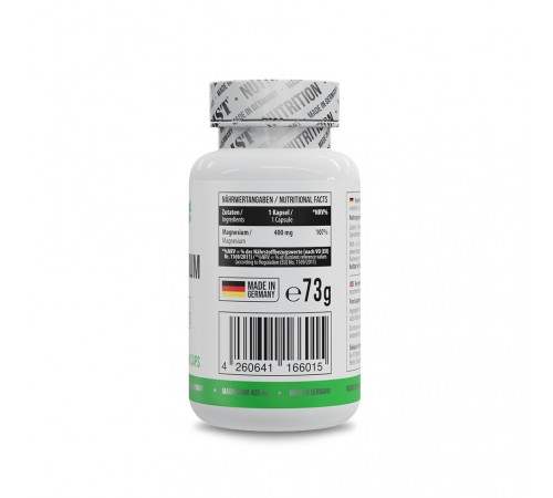 Магний, Magnesium, Healthy Sport Nutrition (MST), 400 мг, 90 капсул Магний, Magnesium, Healthy Sport Nutrition (MST), 400 мг, 90 капсул