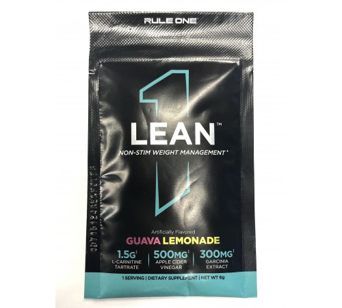 Жиросжигатель, Rule One, Lean, 6 грамм (Guava Lemonade)