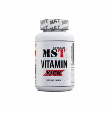 Вітамінно-мінеральний комплекс, Vitamin Kick, MST, 120 таблеток