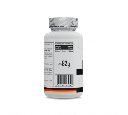 L-глицин, L-Glycine, MST, 1000 мг, 60 капсул L-глицин, L-Glycine, MST, 1000 мг, 60 капсул