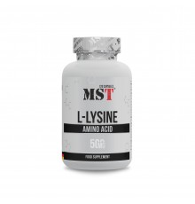 Л-Лізин, L-lysine, MST, 500 мг, 120 капсул