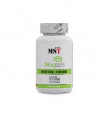 Магній L-Треонат, Magtein magnesium l-threonate, MST, 1000 мг, 60 капсул