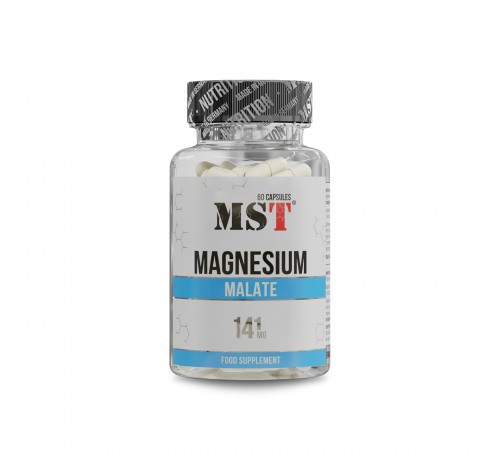Магний малат, Magnesium Malate, MST, 60 капсул Магний малат, Magnesium Malate, MST, 60 капсул