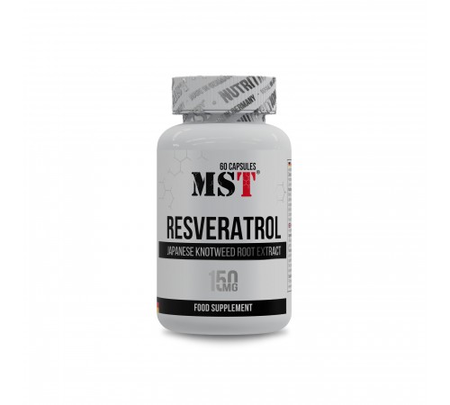 Ресвератрол, Resveratrol, MST, 150 мг, 60 капсул