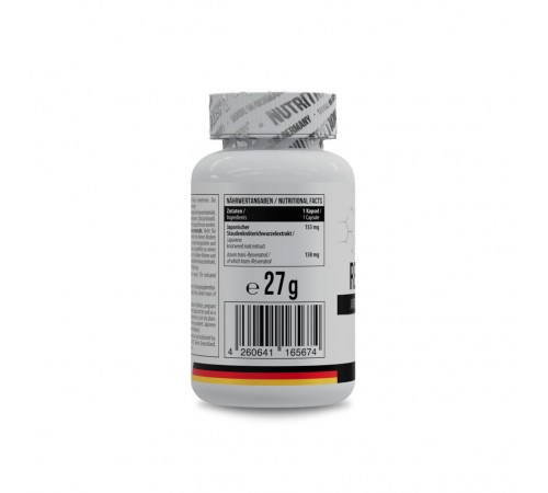 Ресвератрол, Resveratrol, MST, 150 мг, 60 капсул
