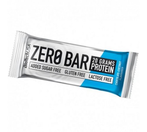 Протеиновый Батончик, Zero Bar Protein, BiotechUSA, 50 грамм (Шоколад-кокос) Протеиновый Батончик, Zero Bar Protein, BiotechUSA, 50 грамм (Шоколад-кокос)