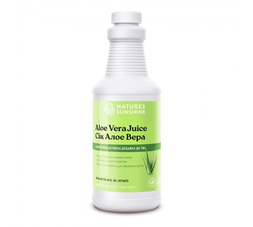 Сок Алое Вера, Aloe Vera Juice, NSP, 473 мл