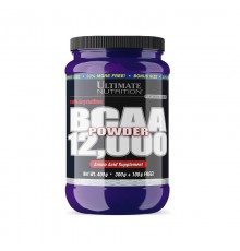 Аминокислоты BCAA 12 000, Ultimate Nutrition, 400 грамм, Без вкуса