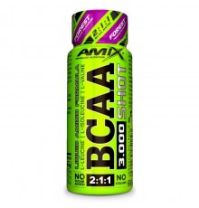 BCAA 3000 Shot, AMIX, 60 мл, Лісові фрукти