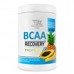 Амінокислоти, BCAA Recovery, Bodyperson Labs, 500 грам (Тропік)