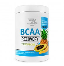 Амінокислоти, BCAA Recovery, Bodyperson Labs, 500 грам (Тропік)