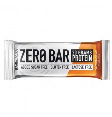 Протеиновый Батончик, Zero Bar Protein, BiotechUSA, 50 грамм (Шоколад-карамель)