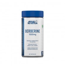 Берберин, Berberine with Astragin, Applied Nutrition, 60 капсул