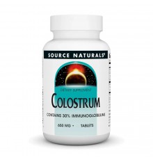 Колострум (молозиво), Colostrum, Source Naturals, 650 мг, 30 таблеток