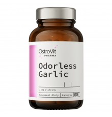 Часник, Pharma Odorless Garlic, OstroVit, 60 капсул