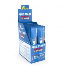 Передтренувальний комплекс, Fire Start Energy Gel + Caffein, 36 грам, (Чорна смородина)