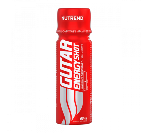 Предтренировочный комплекс, Gutar Energy Shot, Nutrend, 60 мл