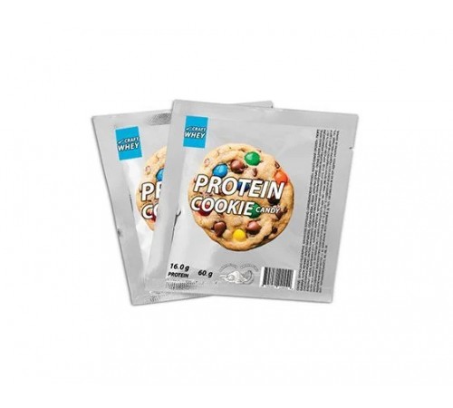 Протеиновое печенье, без сахара, Craft Whey Protein Cookie, 60 грамм (Конфеты-Драже)