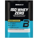 Изолят сывороточного протеина, Iso Whey Zero, BioTech, 25 грамм, (Банан) Пробник