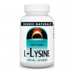 L- Лізин, L-Lysine, Source Naturals, 1000 мг, 50 таблеток L- Лізин, L-Lysine, Source Naturals, 1000 мг, 50 таблеток