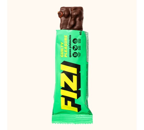 Протеїновий Батончик Guilty Pleasure, Fizi, 40 грам (Королівська Фісташка)