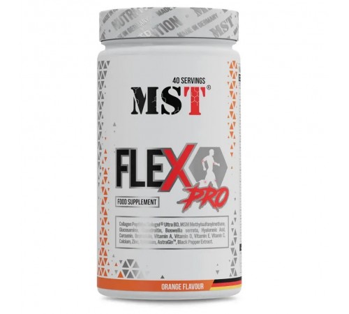Комплекс для суглобів і зв'язок, Flex PRO, MST, 600 грам (Апельсин)
