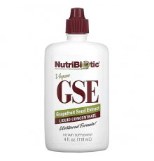 Экстракт семян грейпфрута GSE, NutriBiotic, 118 мл