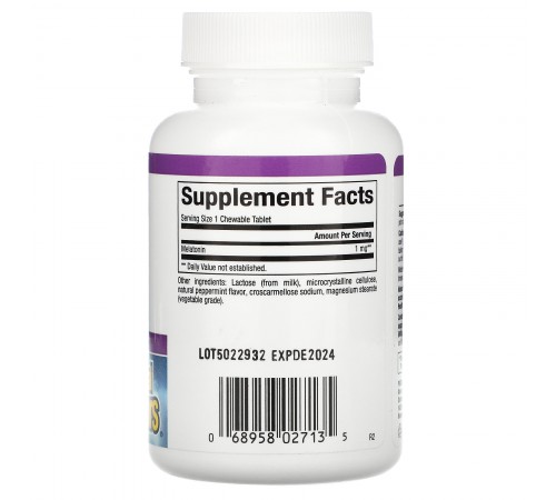 Мелатонин, Melatonin, Natural Factors, 1 мг, 90 таблеток Мелатонин, Melatonin, Natural Factors, 1 мг, 90 таблеток