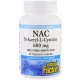N-ацетилцистеин, NAC, Natural Factors, 600 мг, 60 капсул