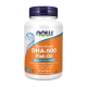 Рыбий жир, DHA-500 Fish Oil, Now Foods, 500/250, 90 капсул