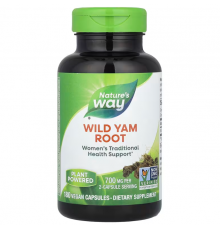 Дикий ямс, Wild Yam, Nature's Way, корінь, 700 мг, 180 капсул