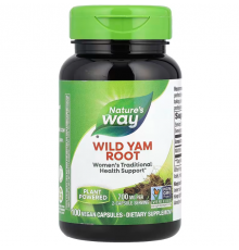Дикий Ямс (корінь), Wild Yam, Nature's Way, 700 мг, 100 капсул 