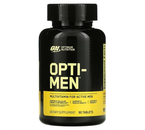 Мультивитамины для мужчин, Opti Men, Optimum Nutrition, 90 таблеток Мультивитамины для мужчин, Opti Men, Optimum Nutrition, 90 таблеток