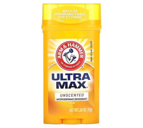 Дезодорант, Deodorant Ultra Max, Arm & Hammer, 73 грамма Дезодорант, Deodorant Ultra Max, Arm & Hammer, 73 грамма