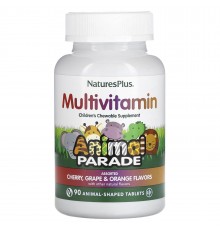 Мультивітаміни та мінерали для дітей, Multi-Vitamin & Mineral Supplement, Nature's Plus, 90 тваринок